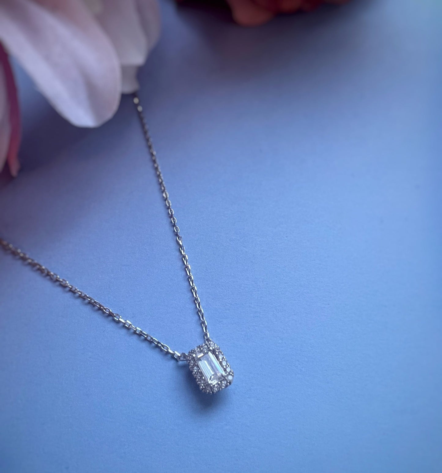 Silverhalsband