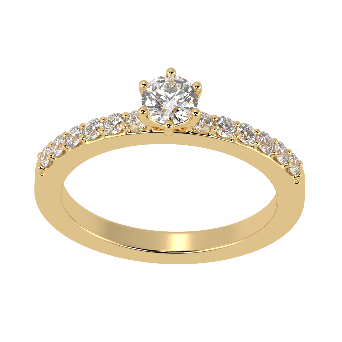 Solitärring - Frida