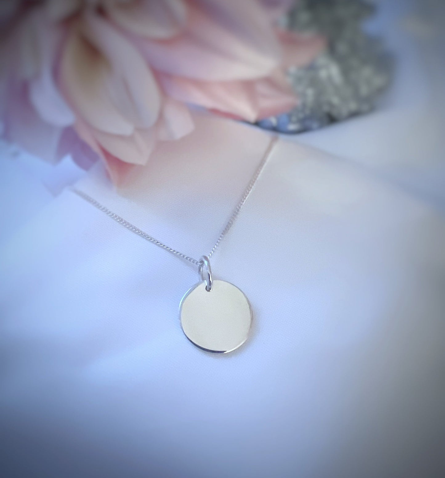 Silverhalsband - gravyrbricka